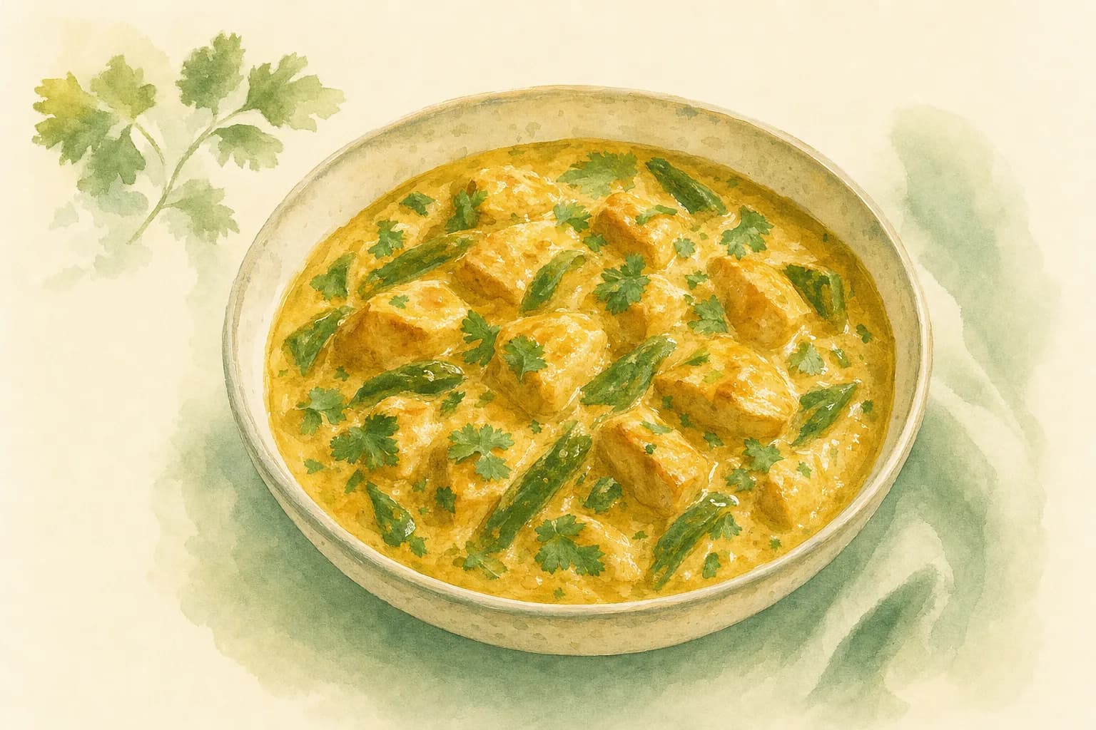 Creamy Mid-Week Curry — illustration