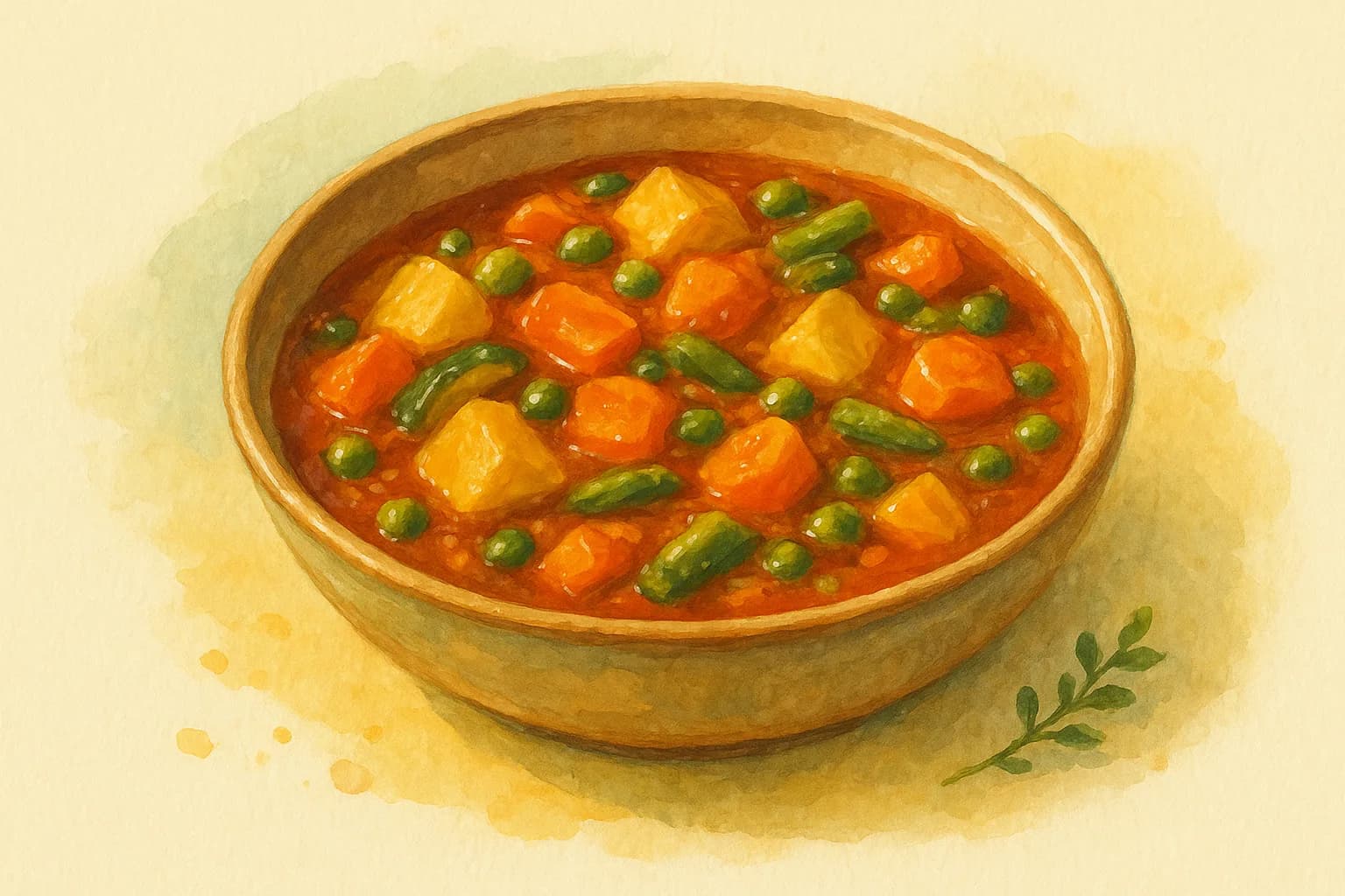 Veggie Stew — illustration